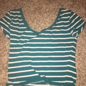 Off the shoulder crop top